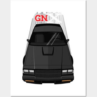 Buick Regal GNX 1987 - black Posters and Art